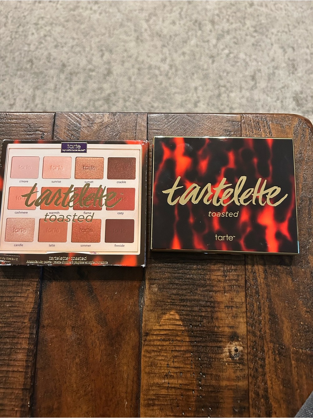 tarte Tartelette Toasted Eyeshadow Palette - Brown, Copper, Peach & Rose Shades
